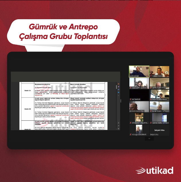 Gümrük ve Antrepo Çalışma Grubu Toplantısı