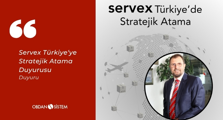  Genel Müdürümüz Arkın Obdan Servex Türkiye'nin Yeni Yönetim Kurulu Başkanı Oldu.